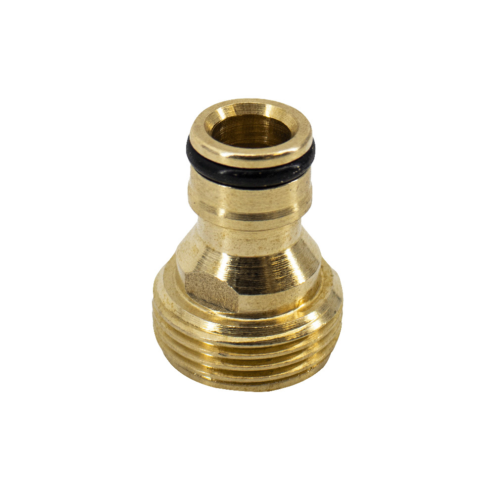 Адаптер  LISTOK ПРОФИ латунь с наружной резьбой  d 3/4"